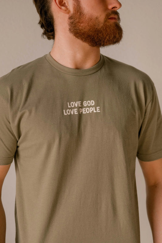 Love God, Love People Men's Tee