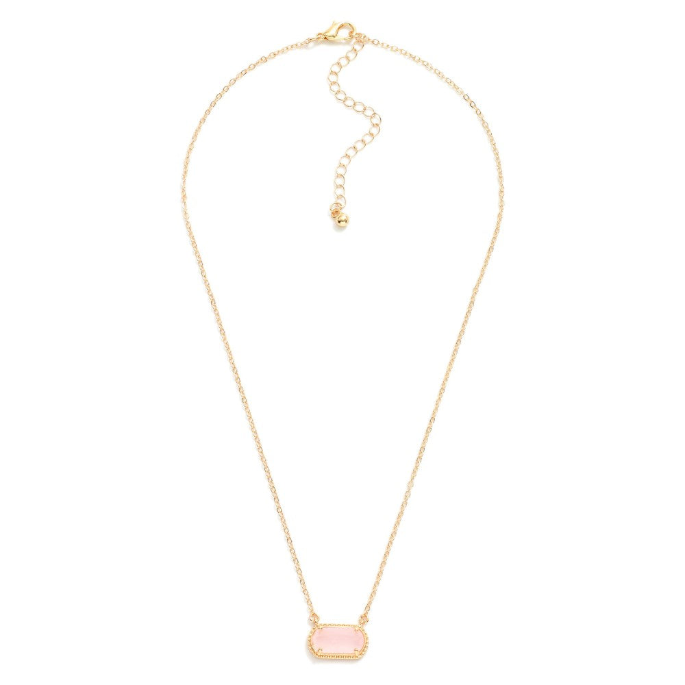 RESTOCK Night On The Town Pink Necklace