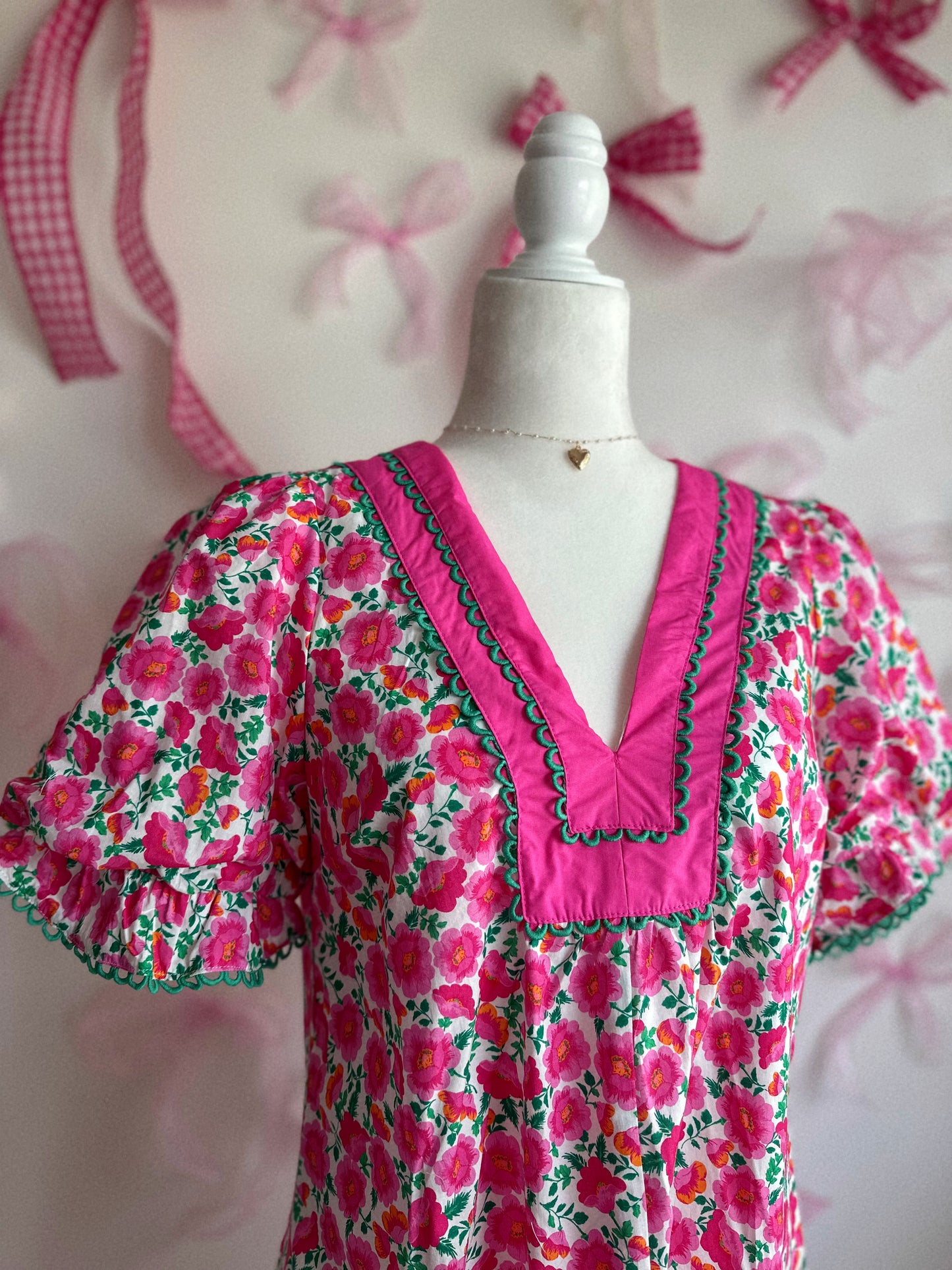 Embracing The Peonies Mini Dress SALE