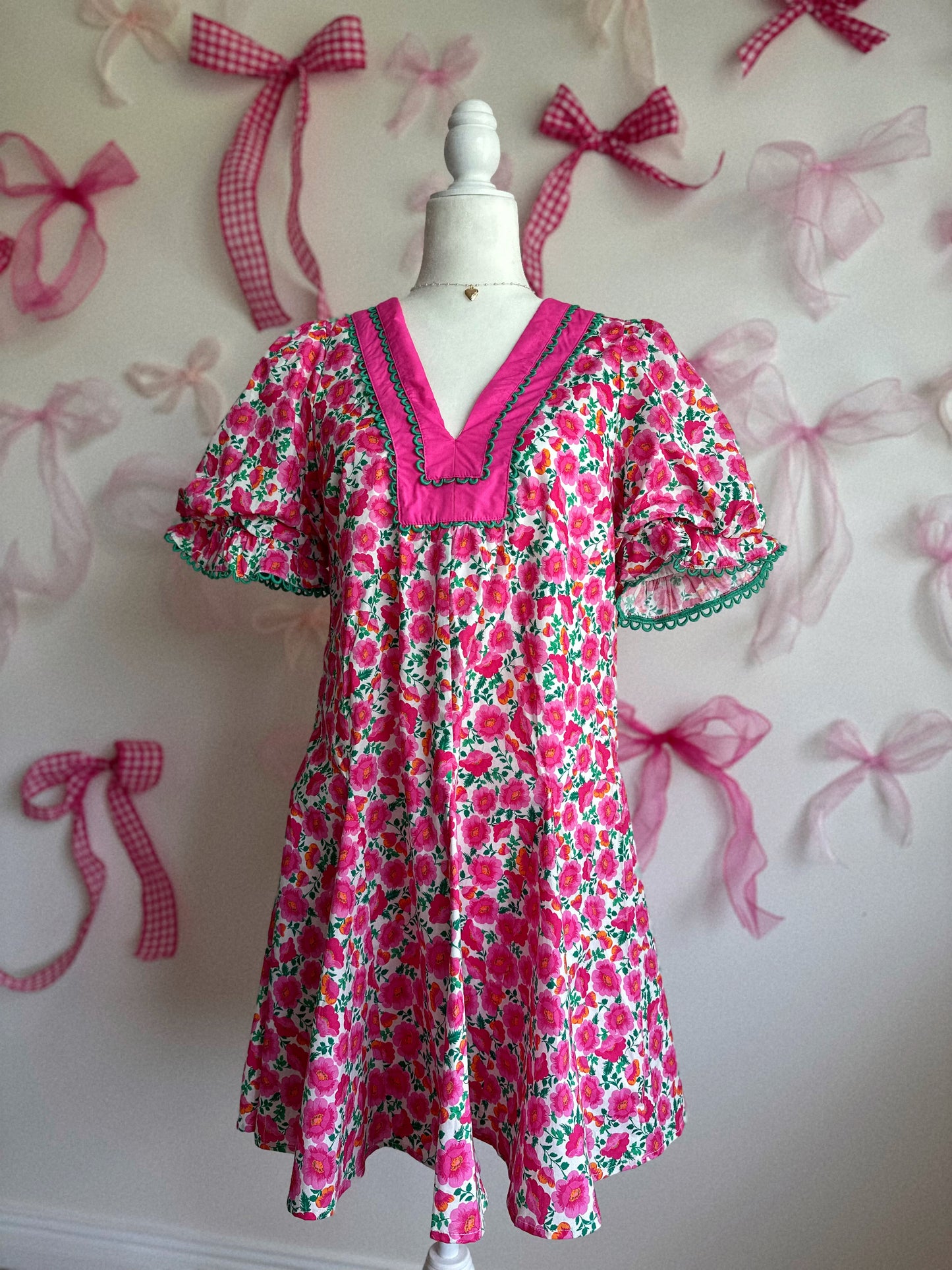 Embracing The Peonies Mini Dress SALE