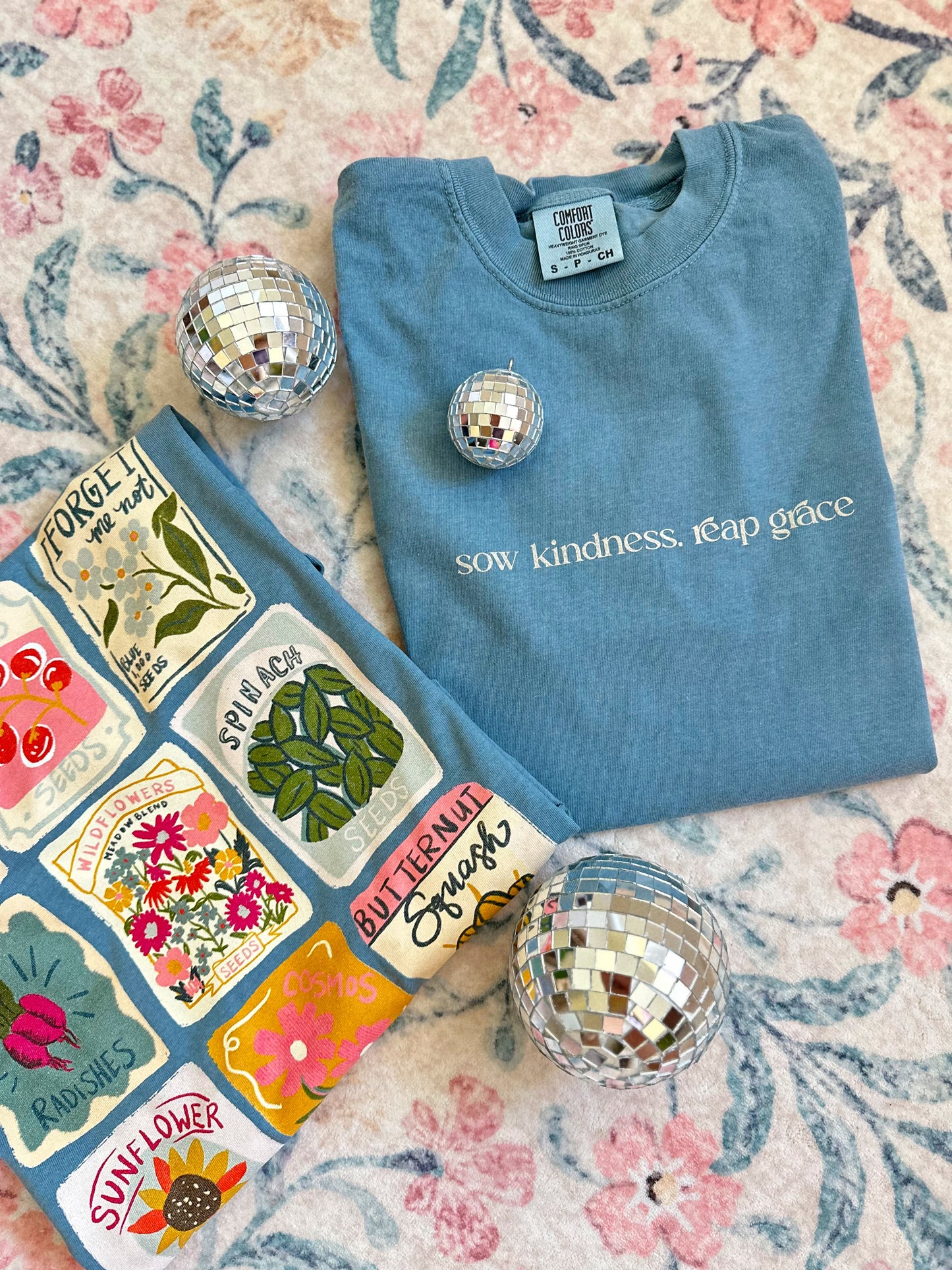 RESTOCK Sow Kindness, Reap Grace Graphic Comfort Color Tee