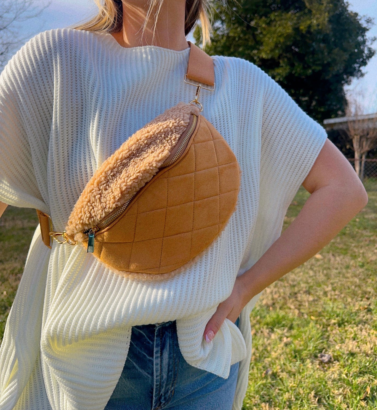 Easy To Wear Quilted Crossbody - SALE