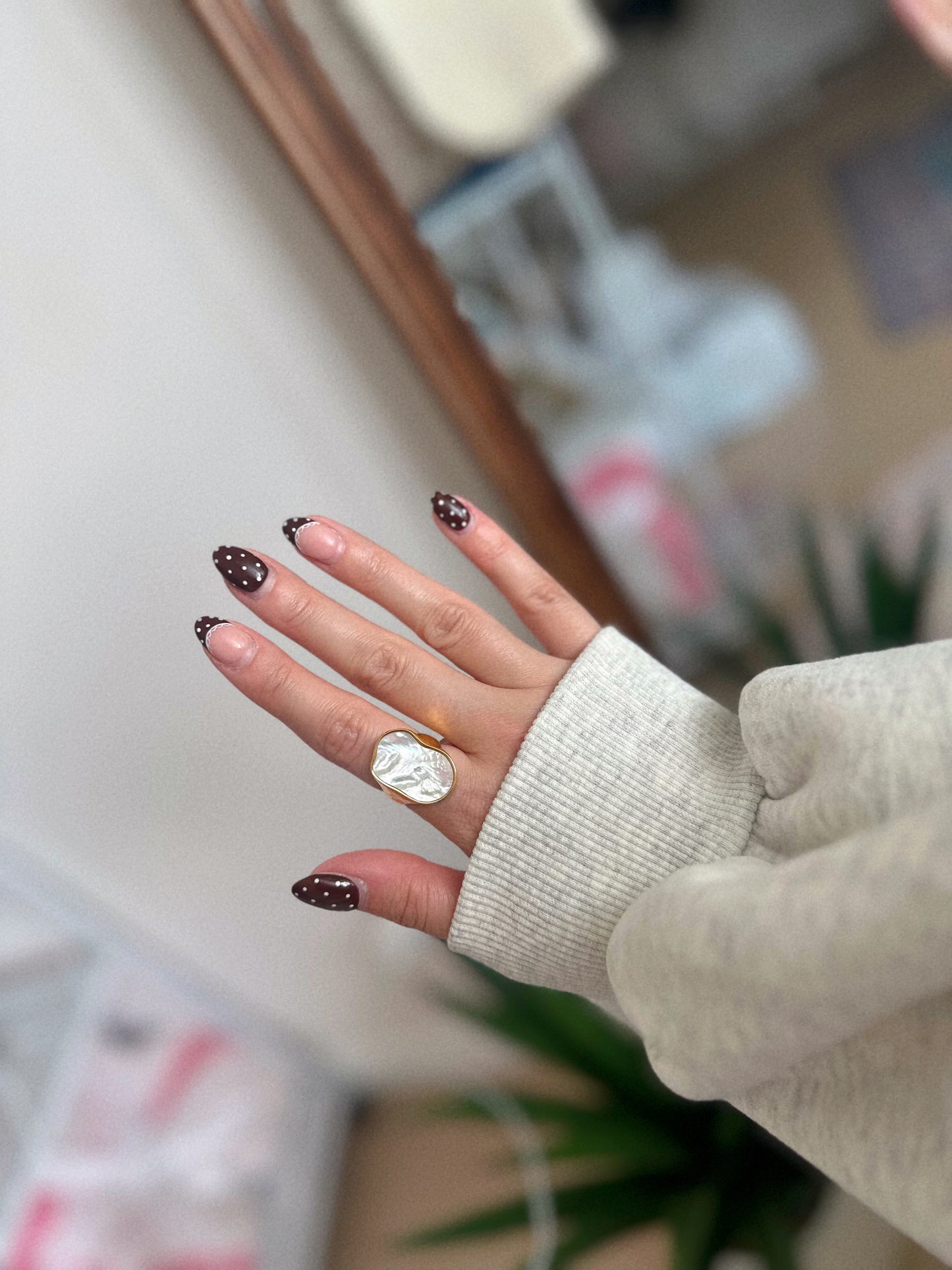 Timeless Elegance Pearl Gold Ring