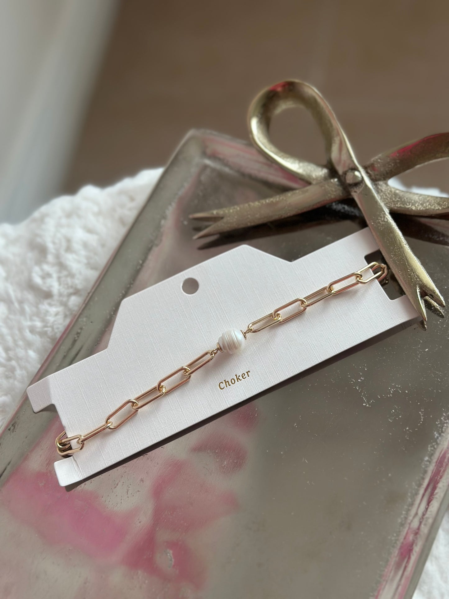 Moment For The Pearl Necklace