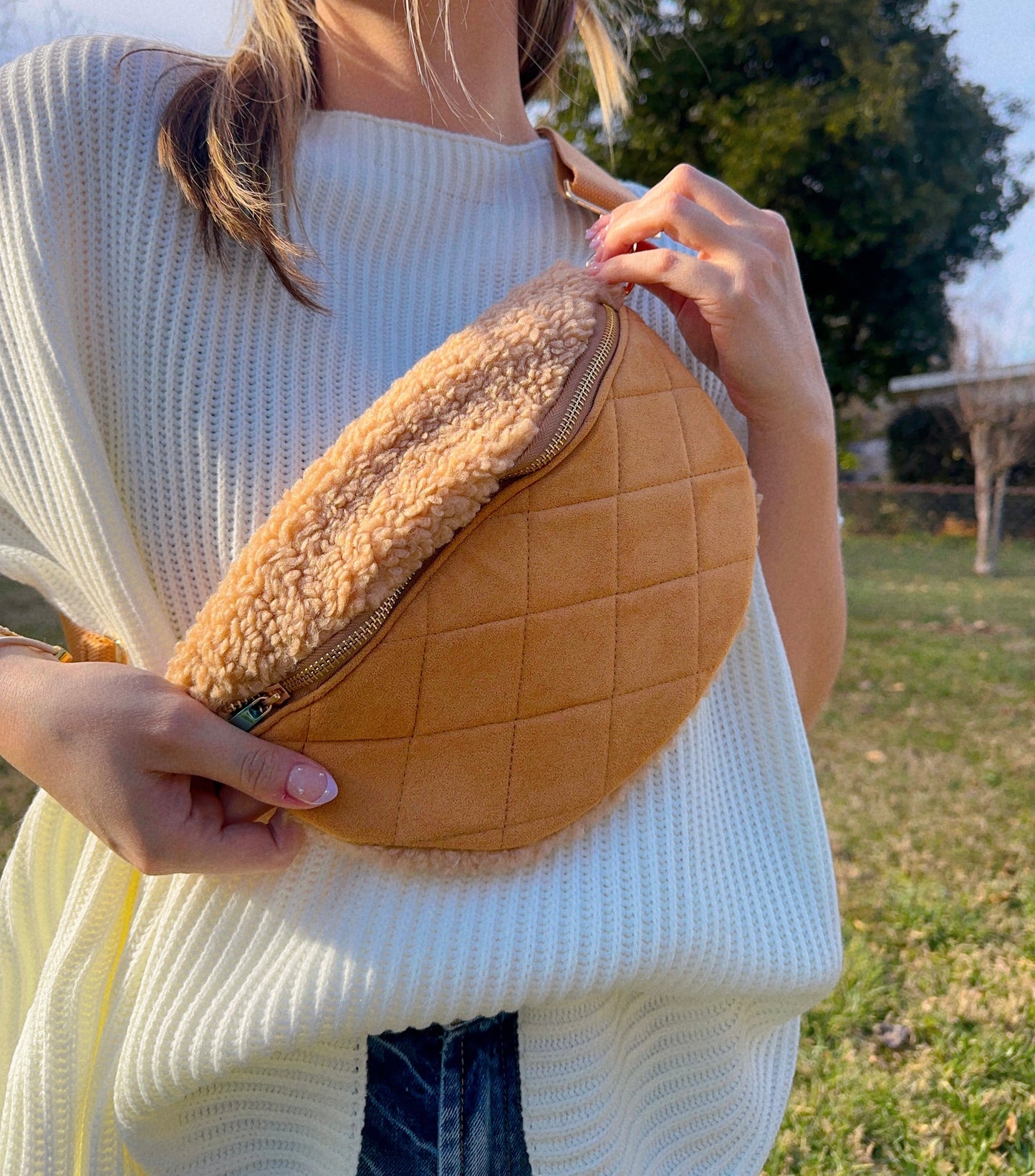 Easy To Wear Quilted Crossbody - SALE
