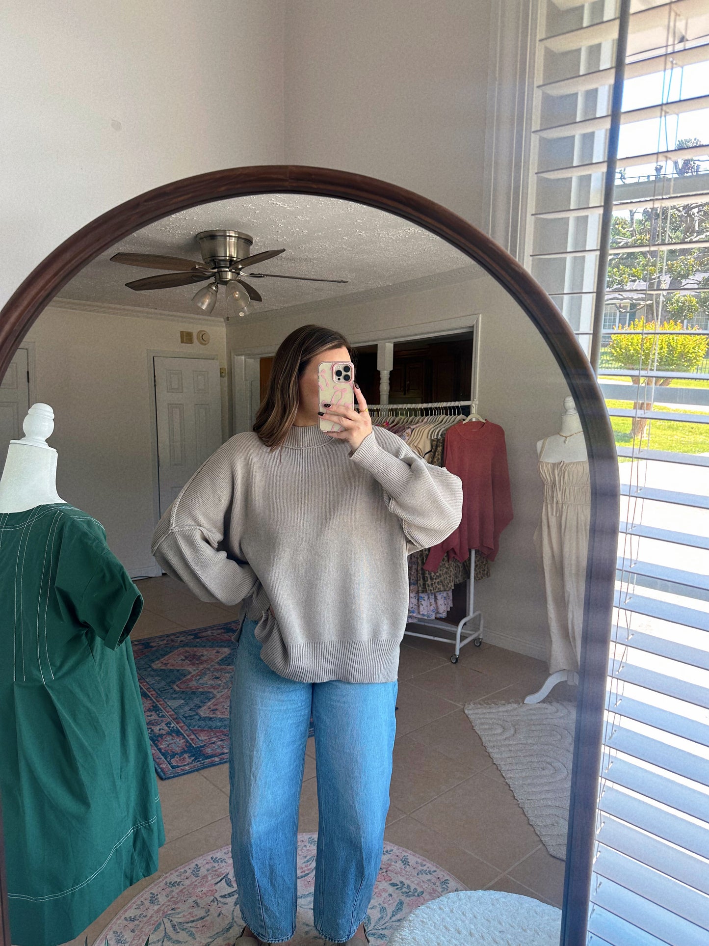 The Autumn Edit Heather Mocha Sweater