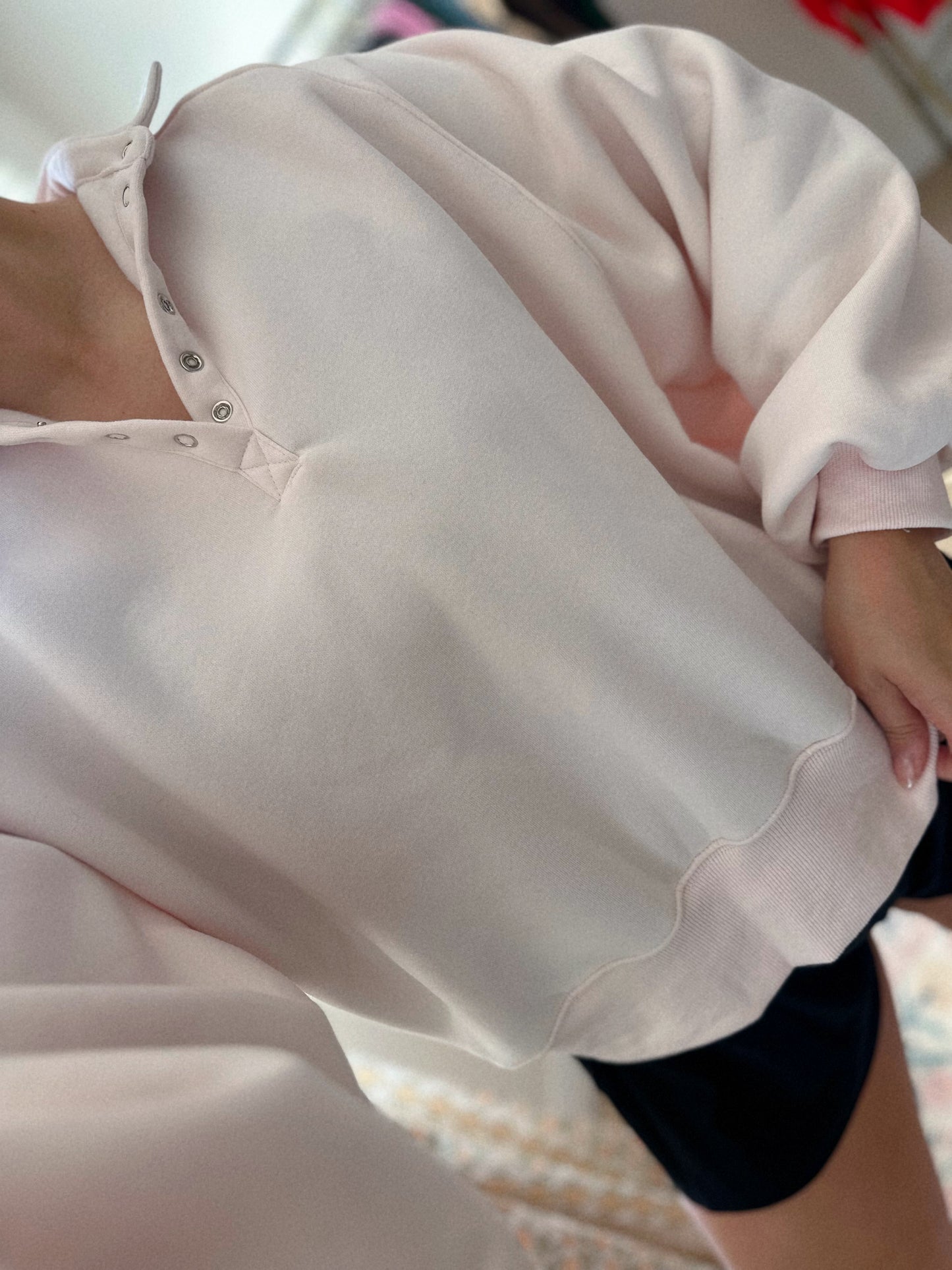 Cotton Candy Daydream Soft Pink Pullover