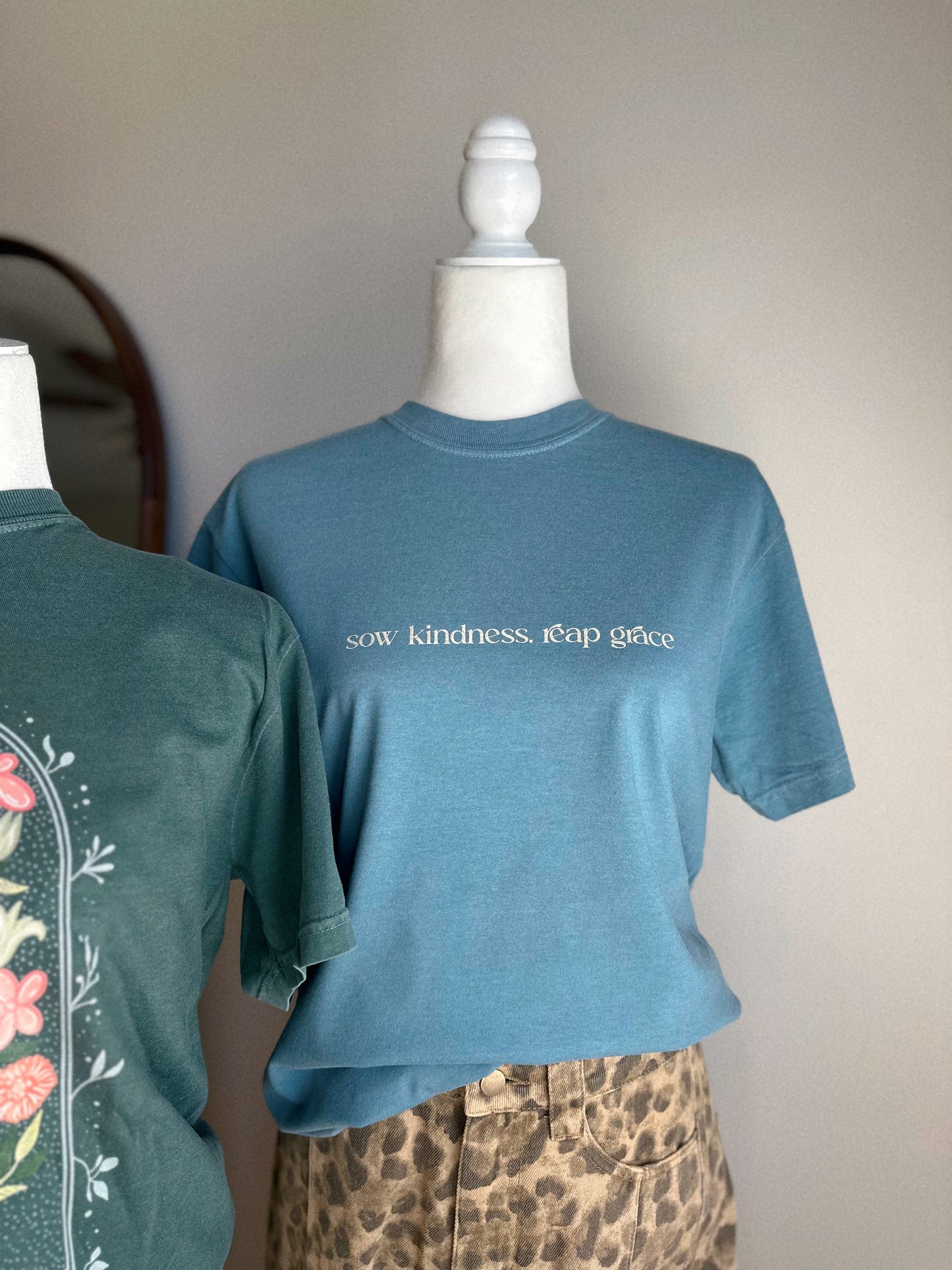 RESTOCK Sow Kindness, Reap Grace Graphic Comfort Color Tee