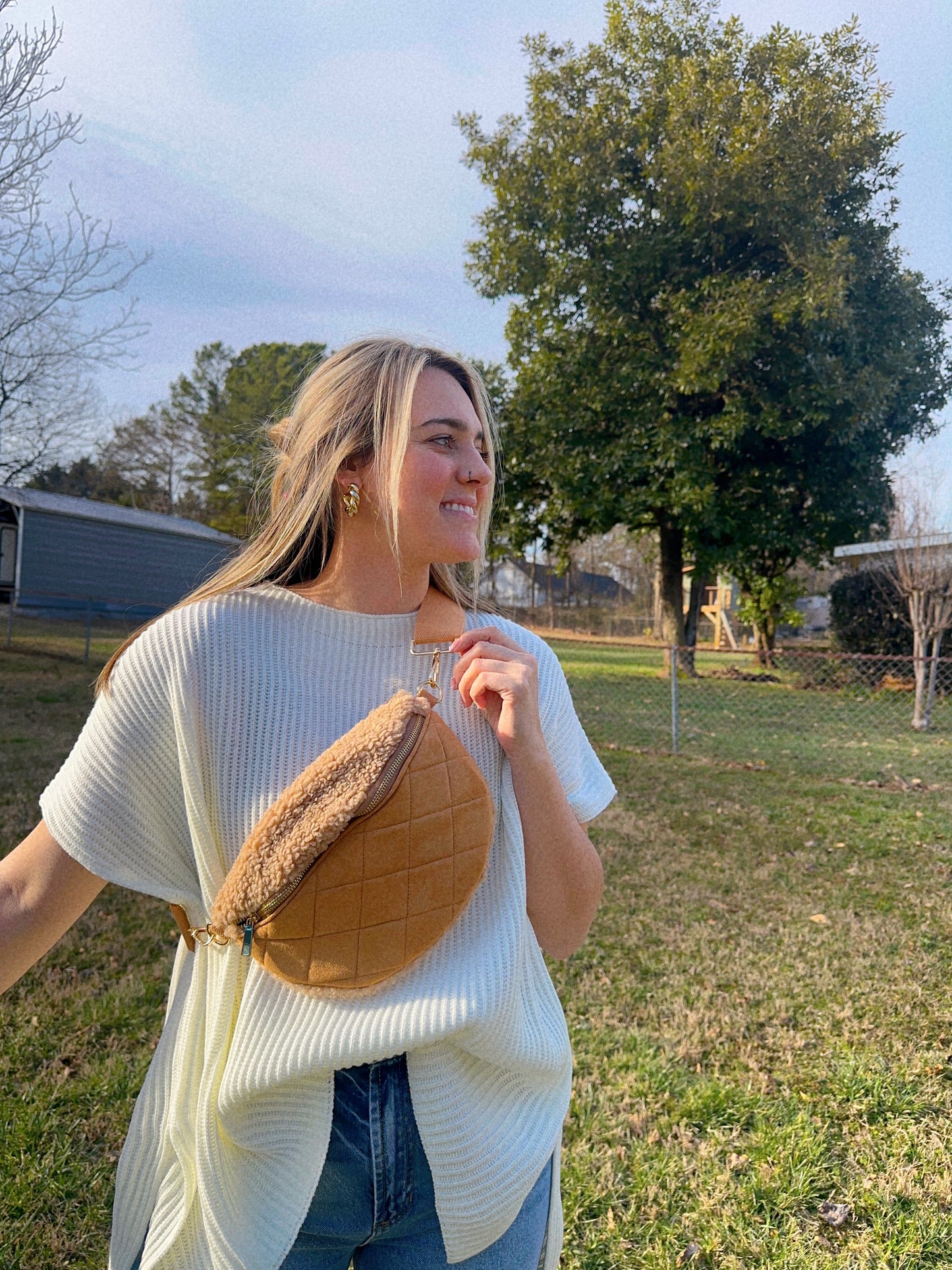 Easy To Wear Quilted Crossbody - SALE