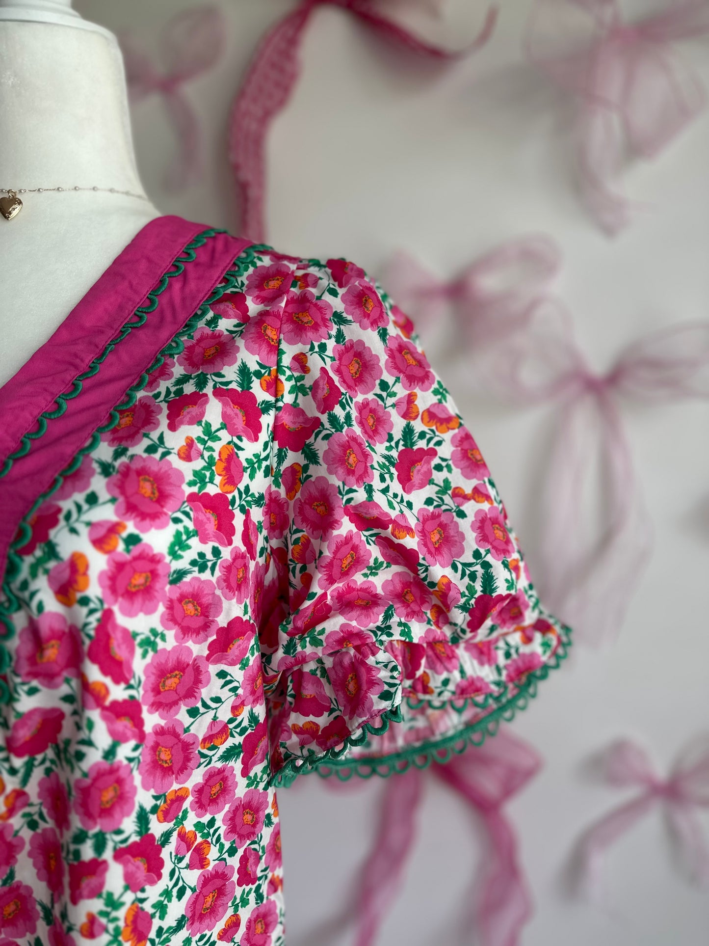 Embracing The Peonies Mini Dress SALE