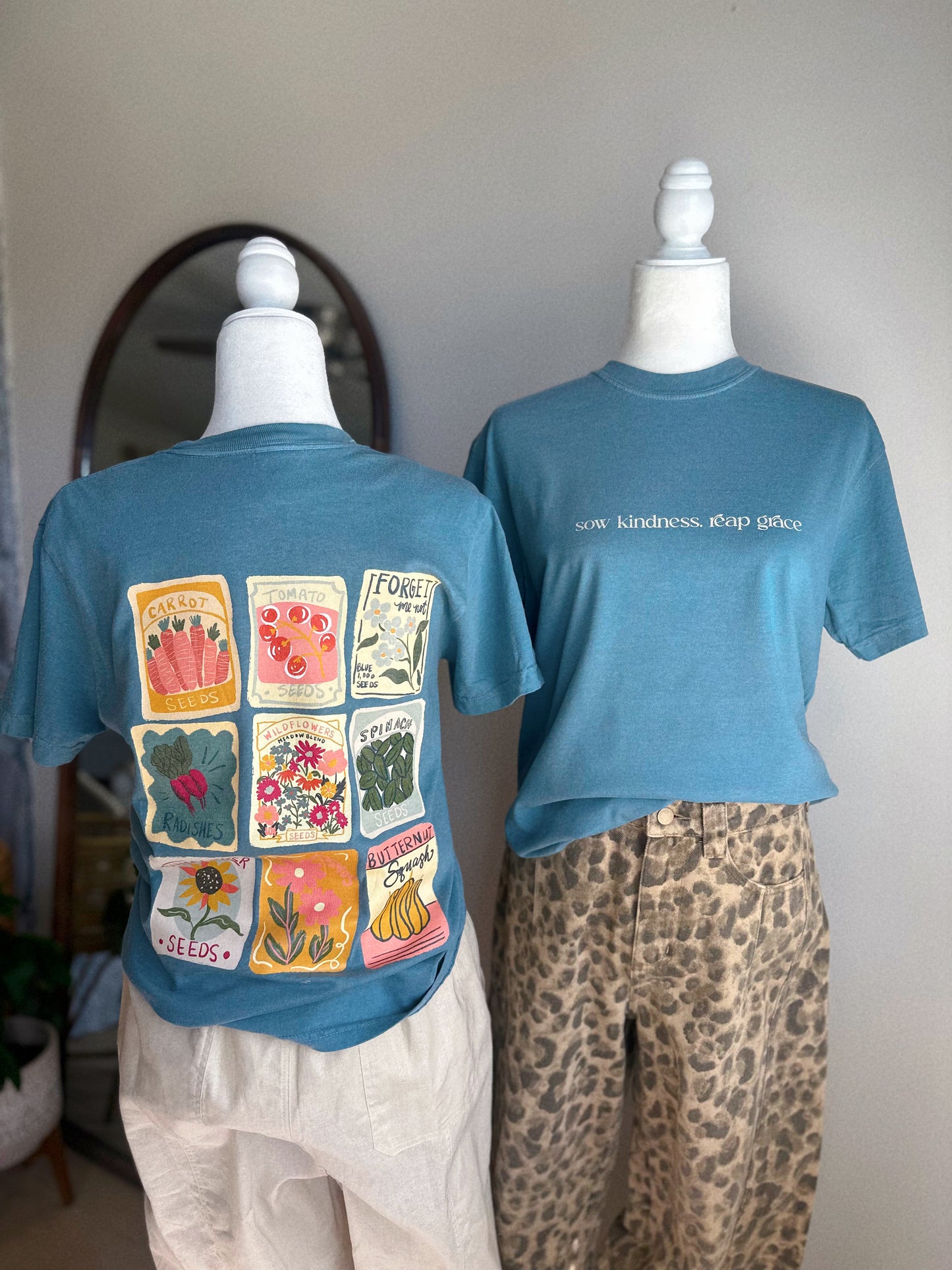 RESTOCK Sow Kindness, Reap Grace Graphic Comfort Color Tee