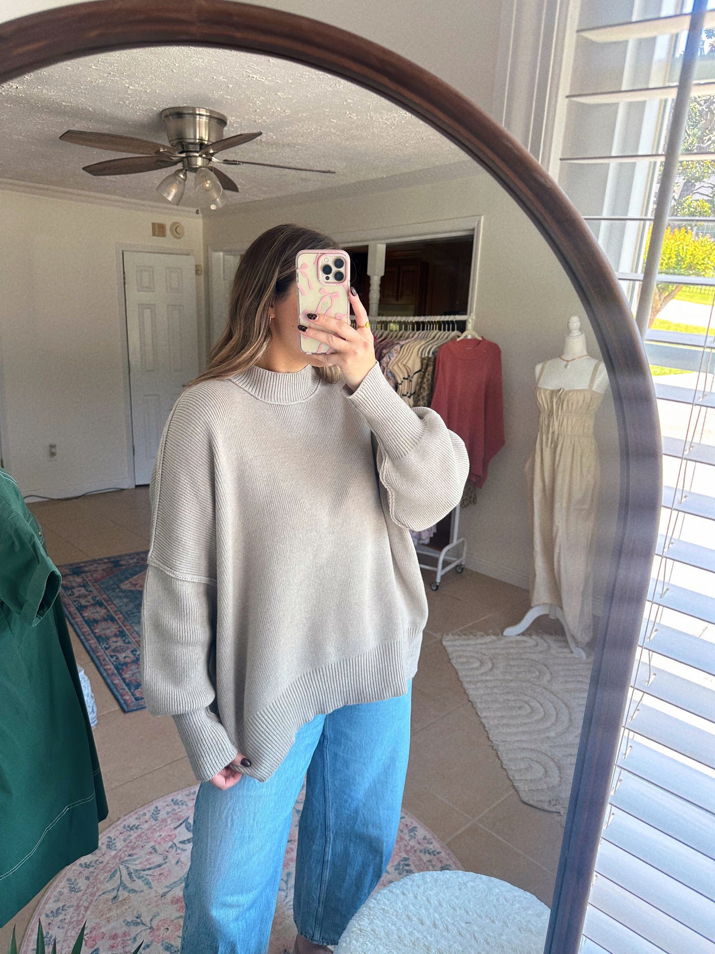 The Autumn Edit Heather Mocha Sweater