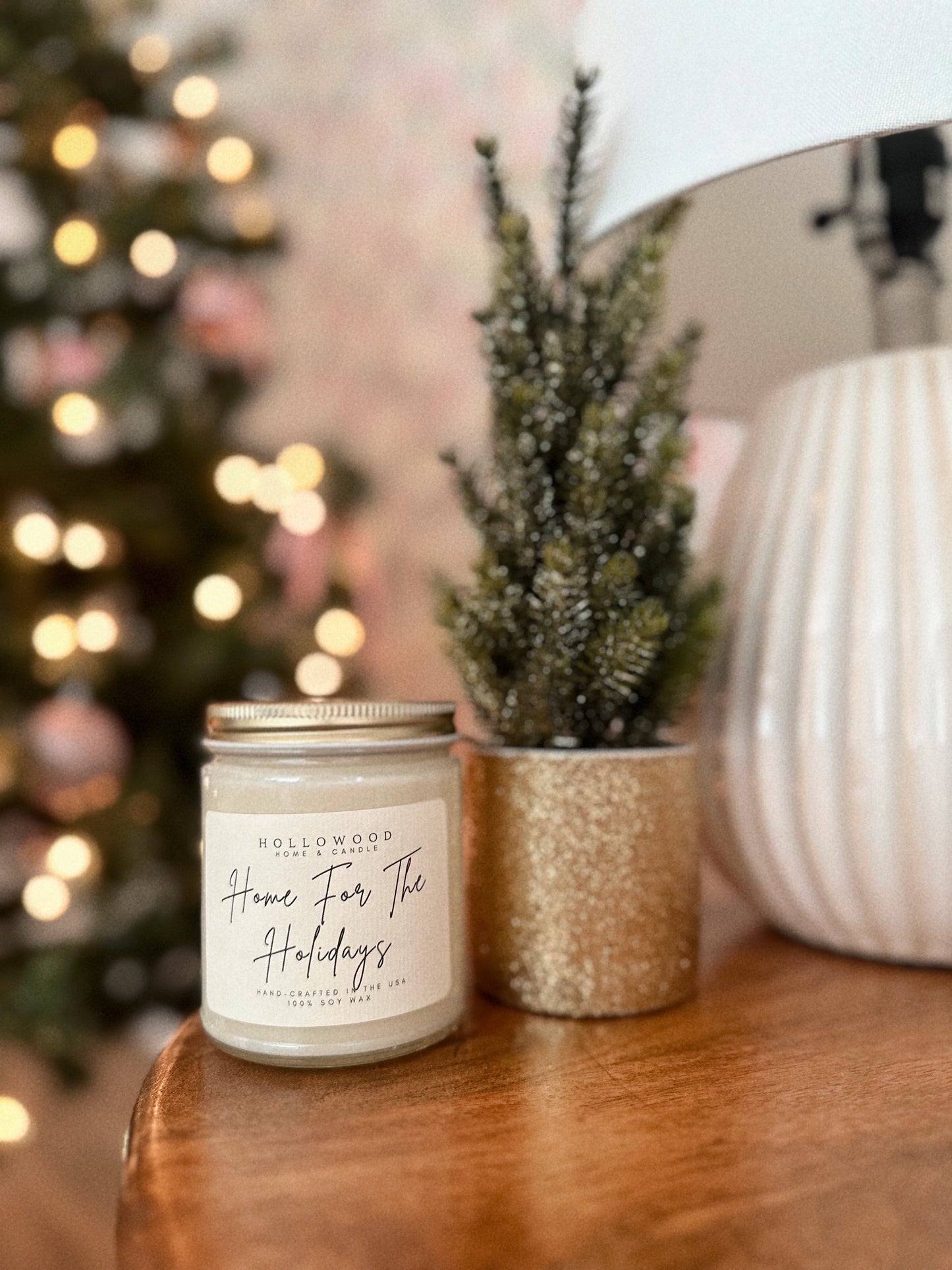The 8oz Home For The Holidays Candle - SALE