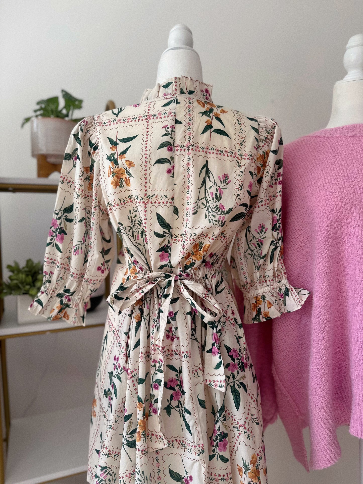 Running Through Flower Fields Mini Dress