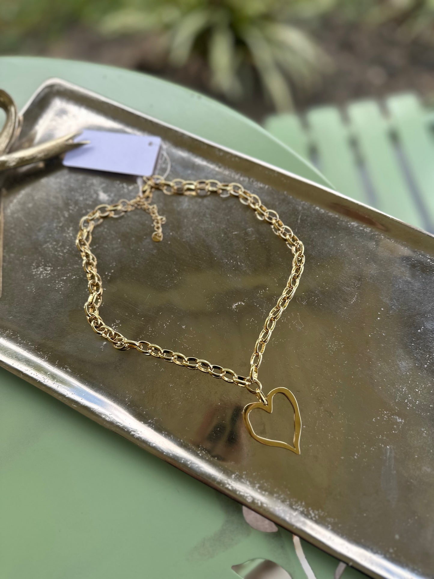 Heart Of Gold Necklace