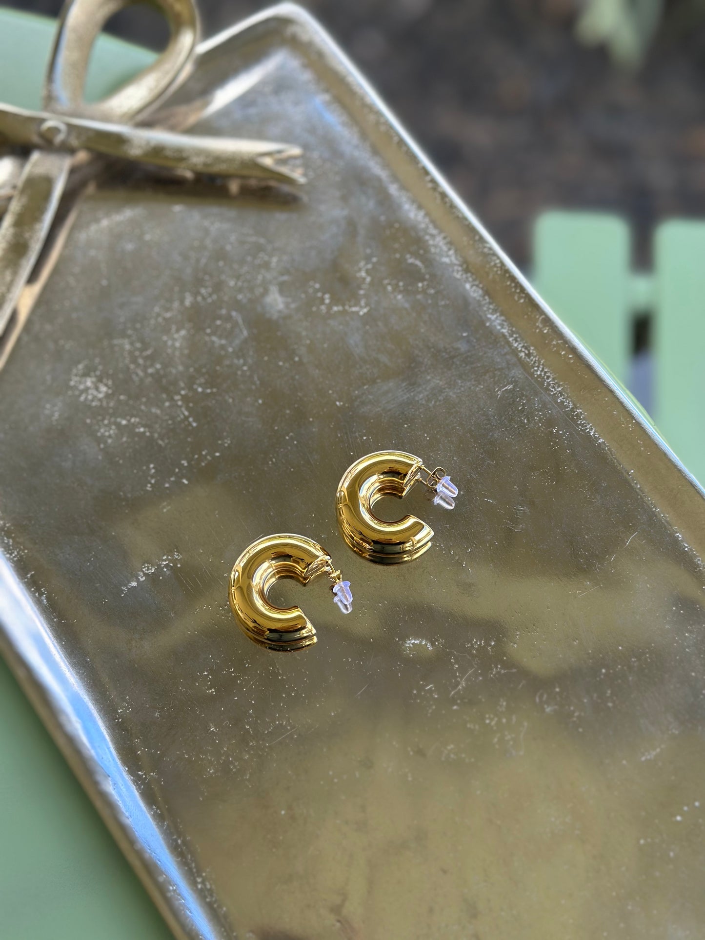 Accessory Must Have Gold Hoops