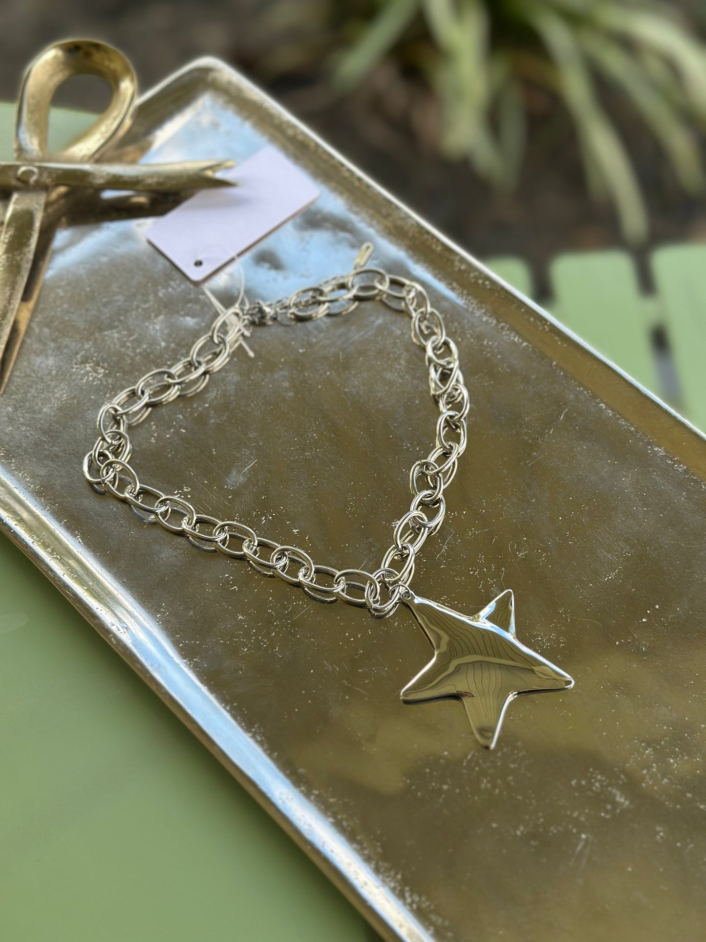 Cowgirl At Heart Silver Necklace