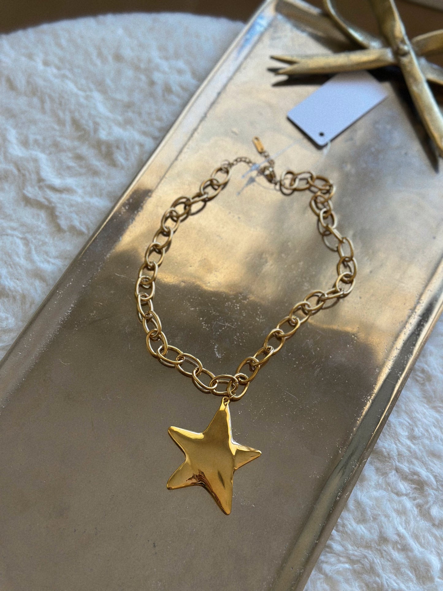 Cowgirl At Heart Gold Necklace
