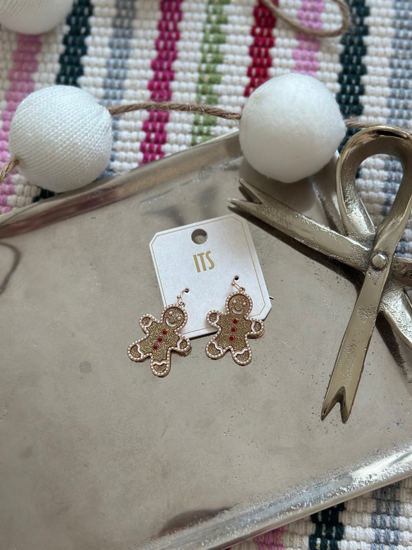 Sweet As Can Be Gingerbread Earrings