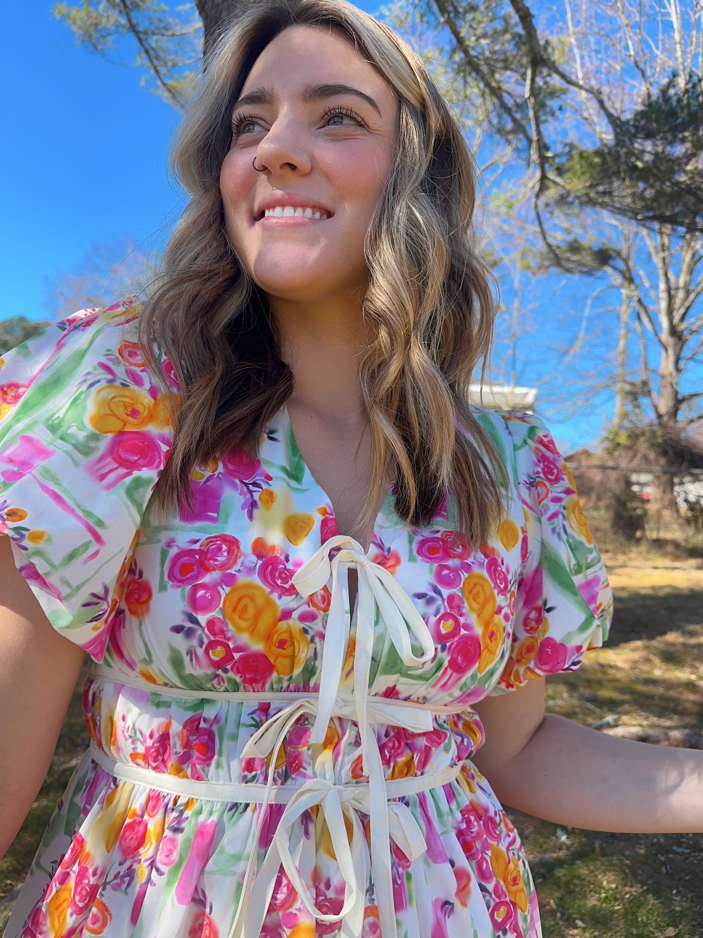 Flower Patch Cutie Mini Dress