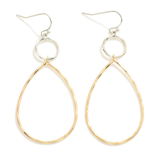For The Gold + Silver Duo Earrings
