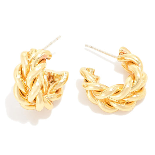 Favorite Everyday Mini Gold Hoops