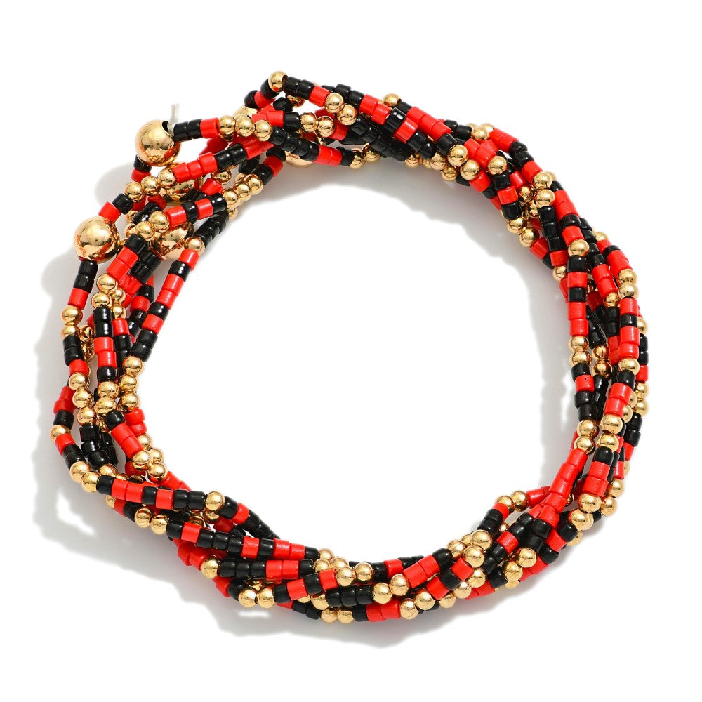Let's Go Georgia Bracelet Stack