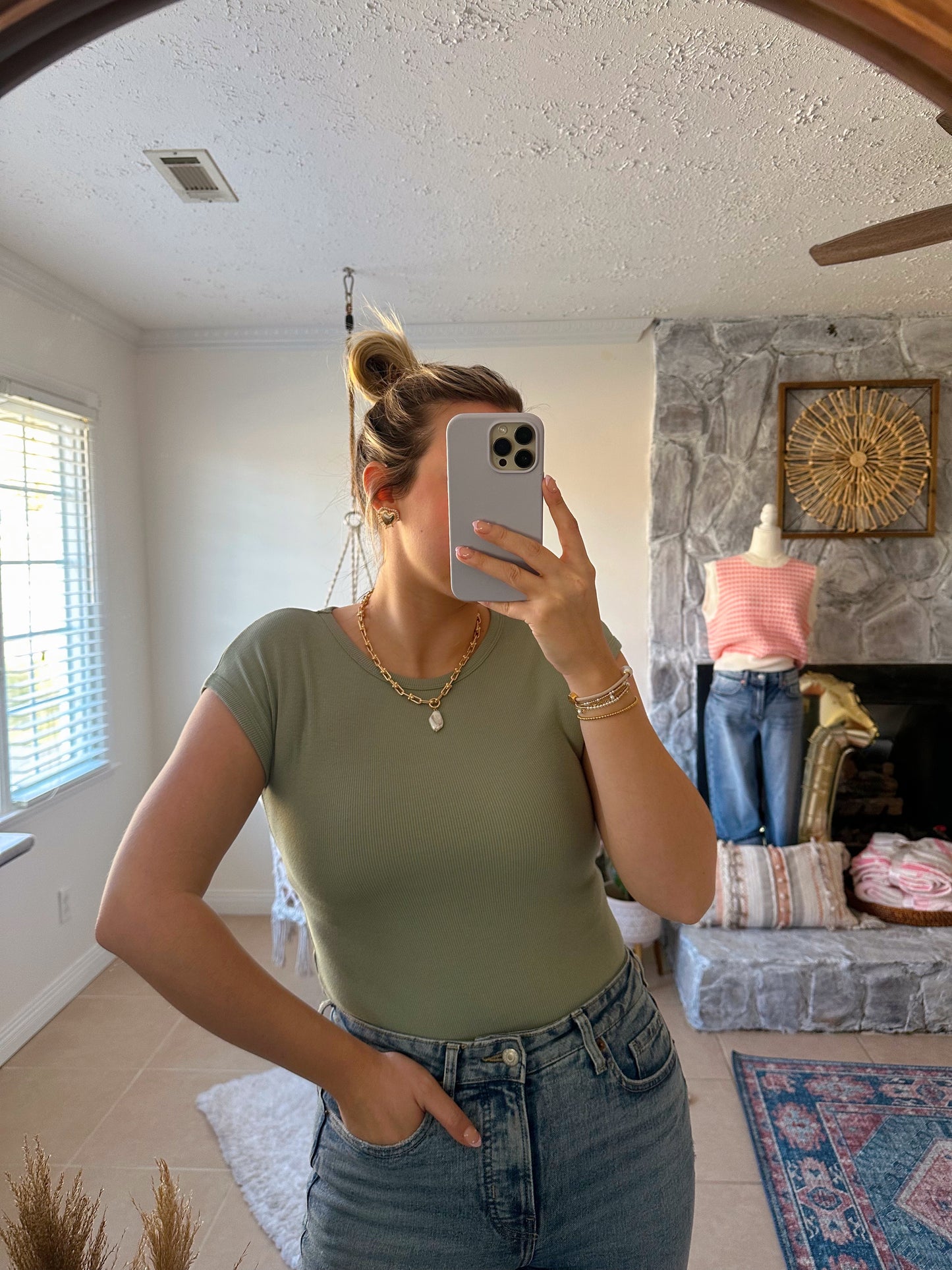 Effortless Sage Green Bodysuit