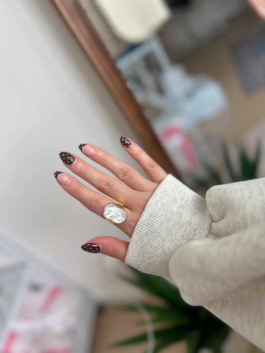 Timeless Elegance Pearl Gold Ring