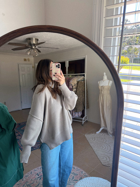 The Autumn Edit Heather Mocha Sweater