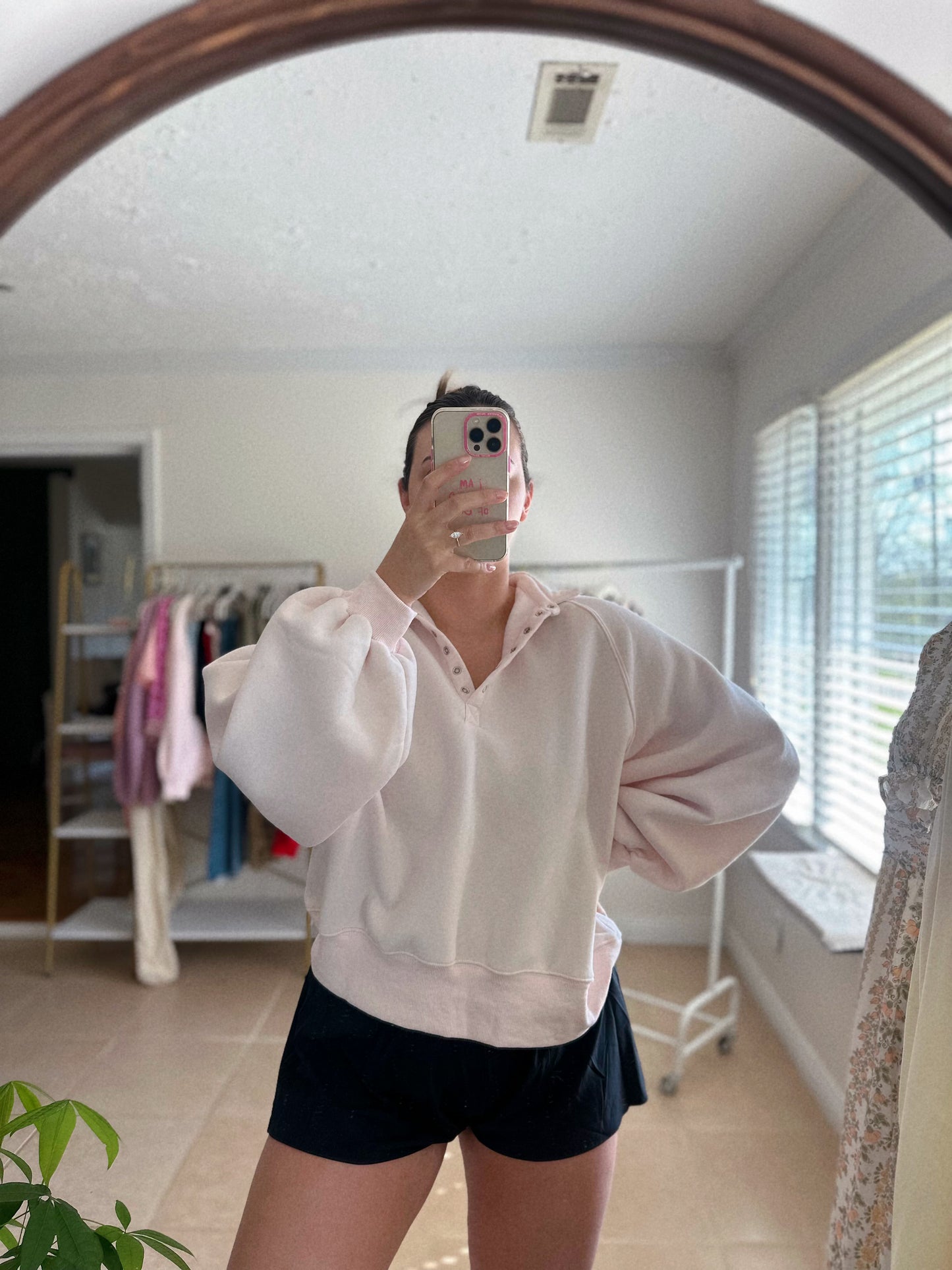 Cotton Candy Daydream Soft Pink Pullover