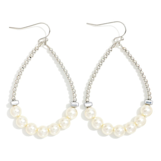 Your Favorite Silver Pearl Earrings
