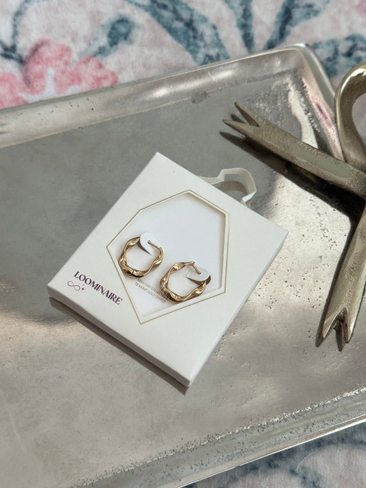 Beyond Classy Gold Earrings